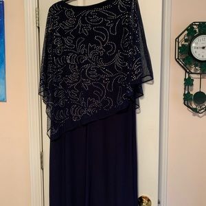 Women’s Navy Evening Dress